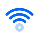 spot wifi blue icon