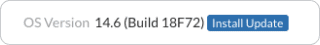Screenshot of the OS version field on Device Detail screen in SimpleMDM.