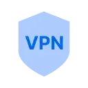 spot vpn blue icon