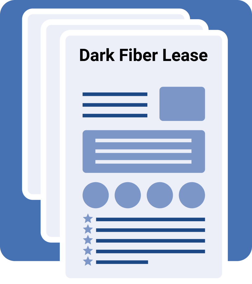 dark fiber lease iru