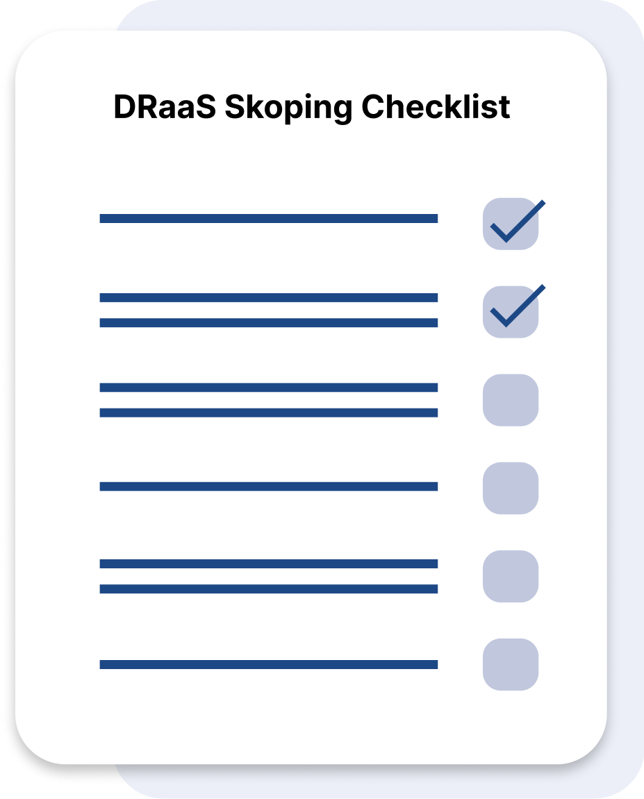 DRaaS Shopping Checklist