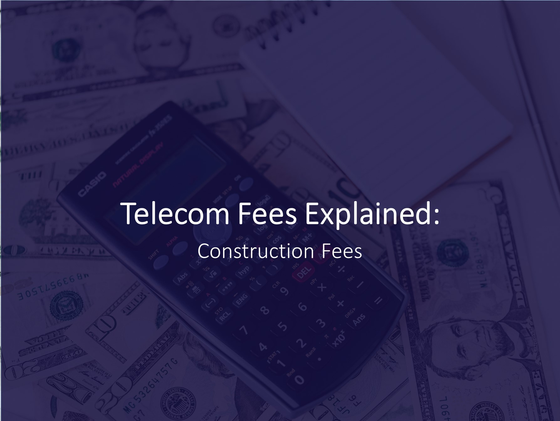 telecom construction fees