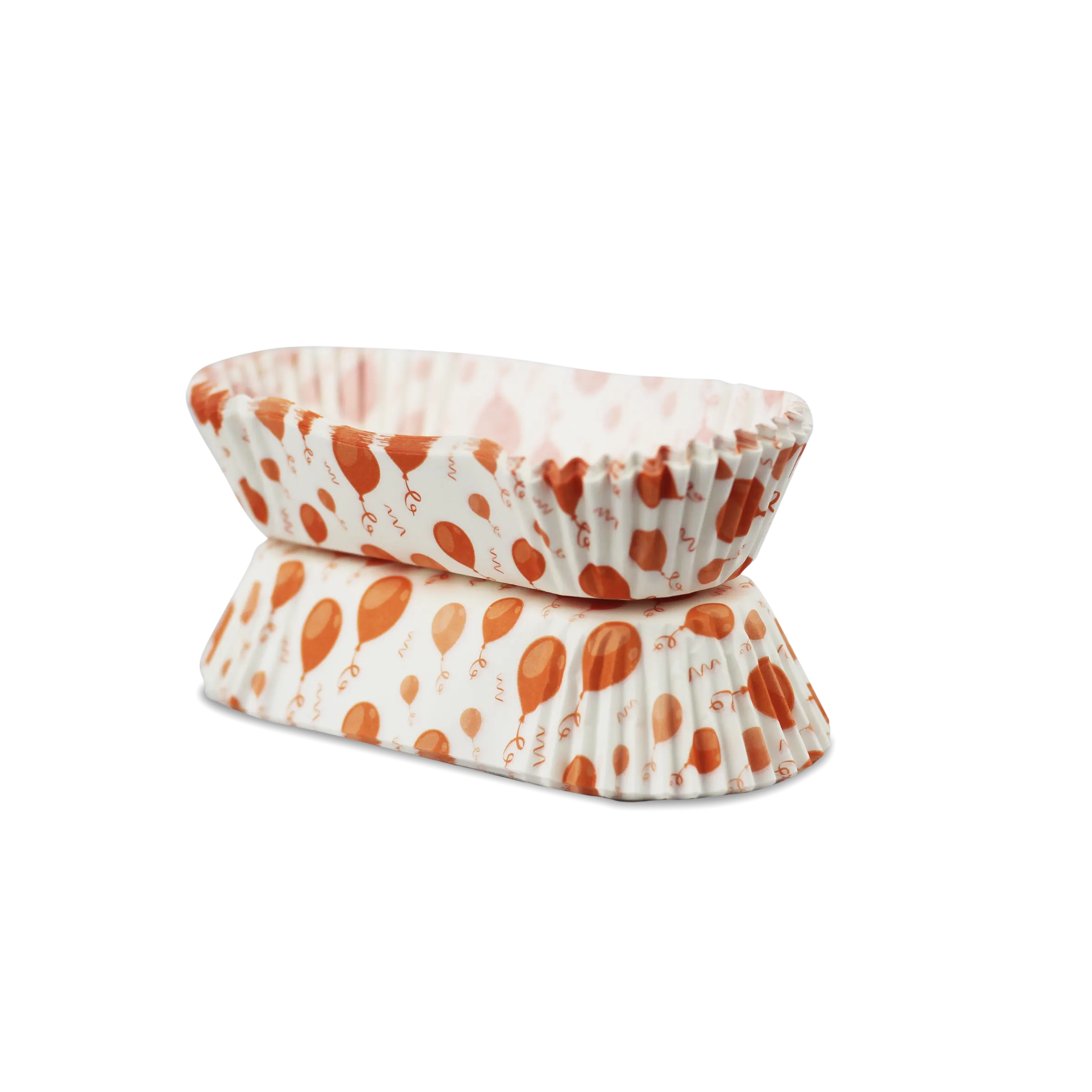 oval balloon orange