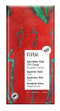 Vegansk Mørk Sjokolade med chili