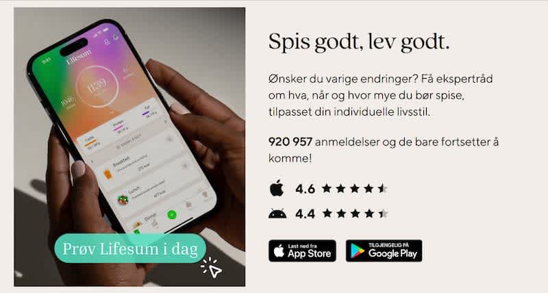 Lifesum app