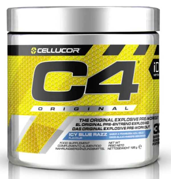 Pre Workout kosttilskudd Test (PWO) C4/Koffein/Ace 💪