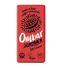 Vegansk Ombar JordbĂŠr Mylk