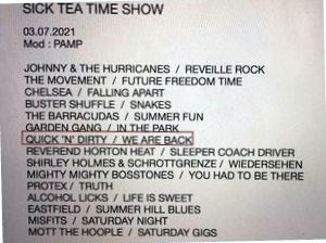 Im Radio: Sick Tea Time Show