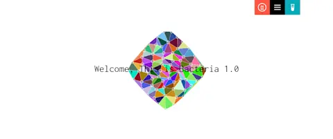 Bacteria 1.0 was the very first attempt of Boids with a twist.  Did not use GPUCompute with shaders so performance was not great with more than 50 nodes.