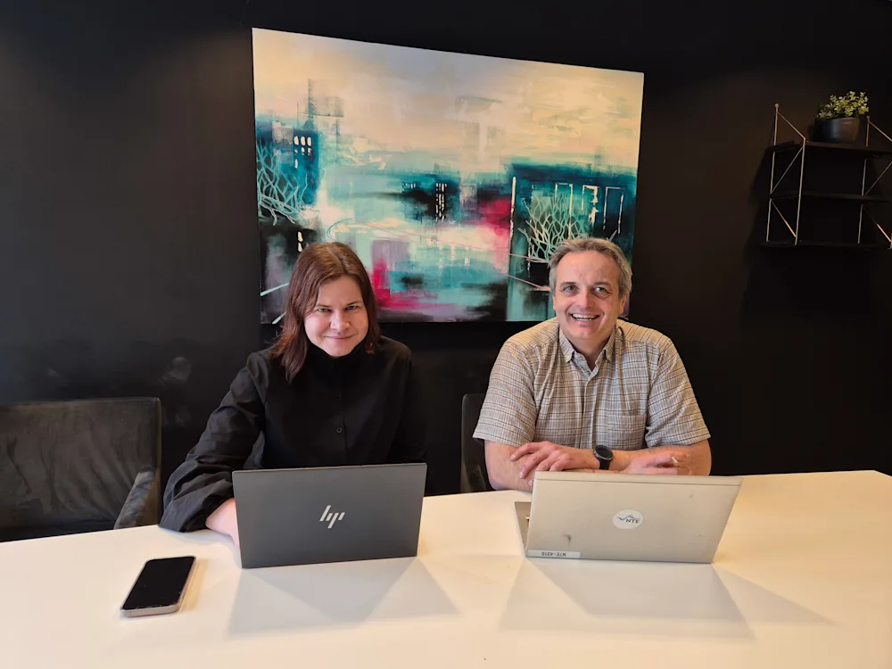 Foto av Liina Veerme og Inge Forseth Foto av Liina Veerme og Inge Forseth