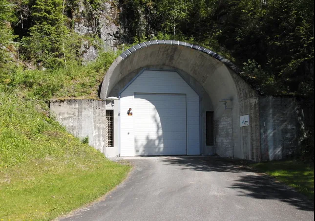 inngangsport til Bogn kraftverk inngangsport til Bogn kraftverk