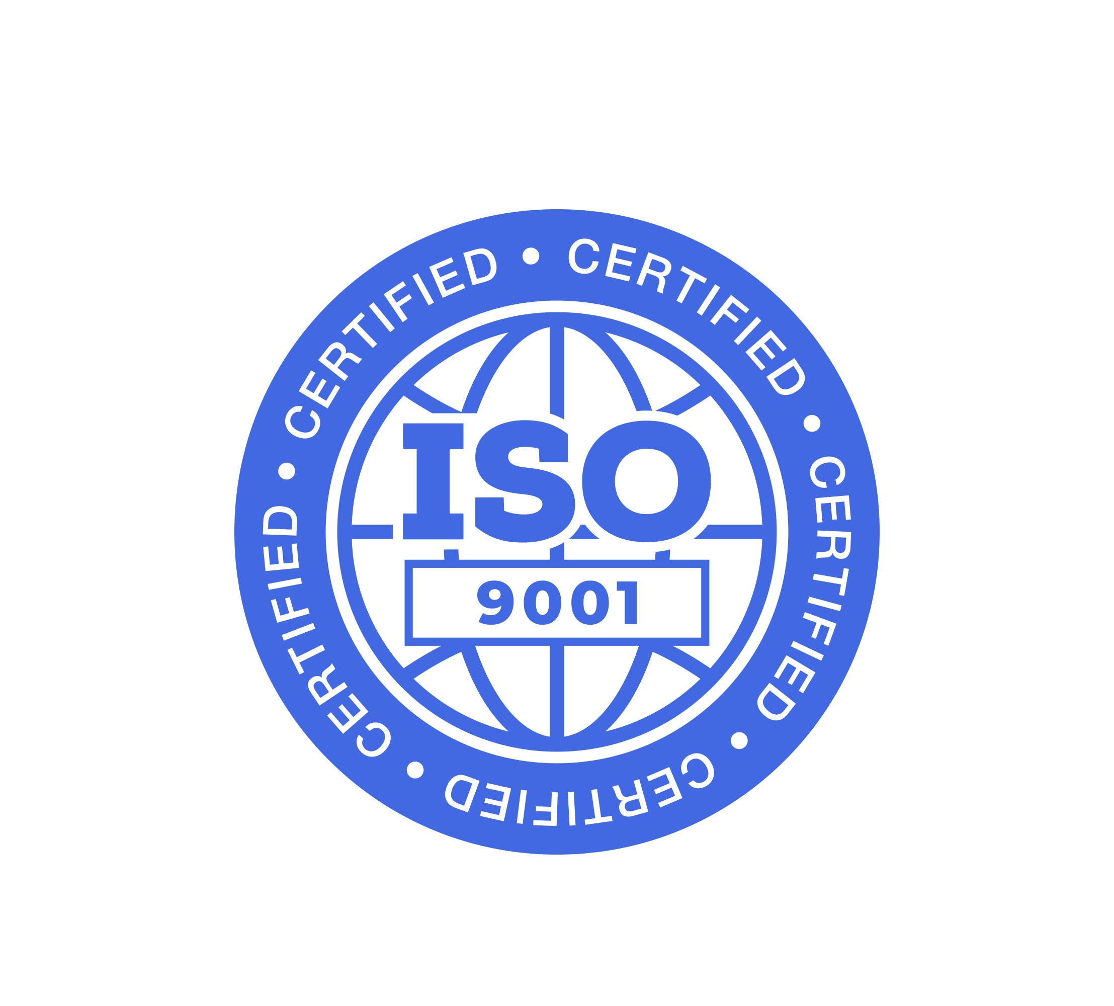 Bildet viser logoen til ISO-9001