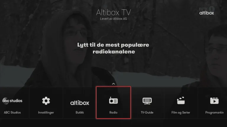 Altibox Radio Hvordan åpne radiokanaler på Altibox
