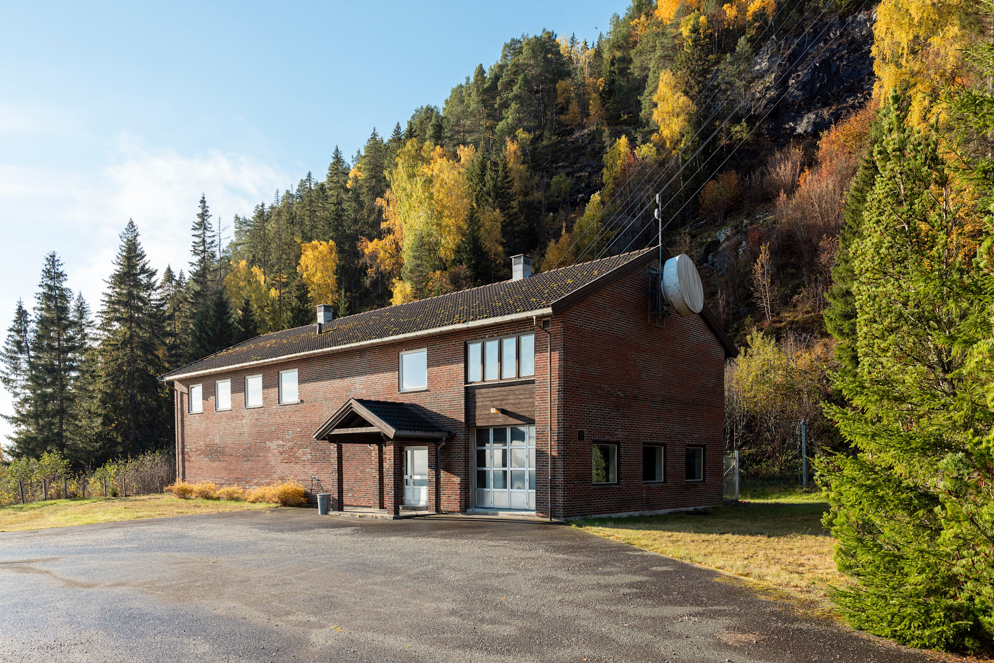 Inngangsport til Mosvik kraftverk