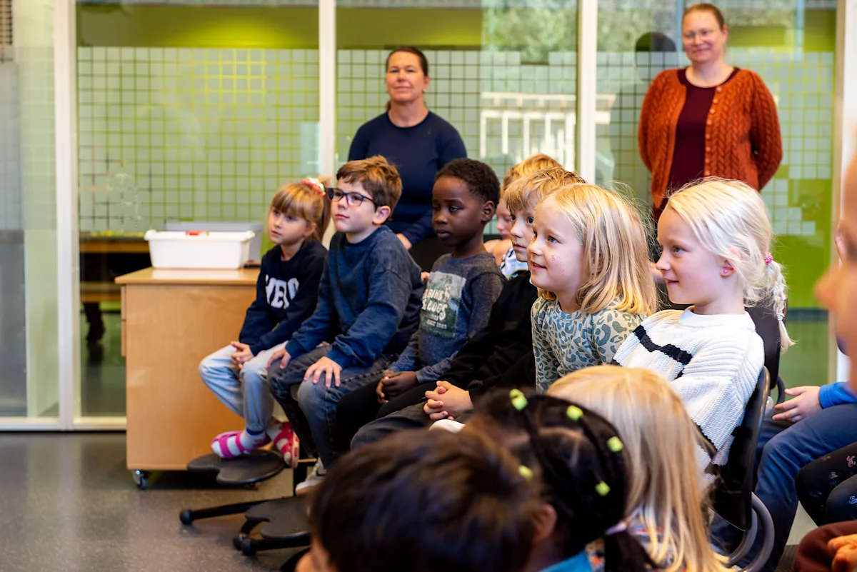 Førsteklassingene på Sakshaug Førsteklassingene på Sakshaug