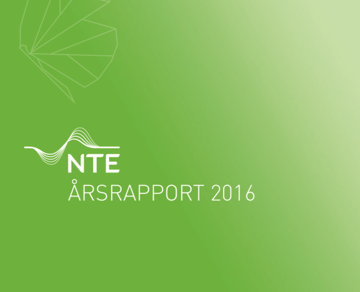 Cover NTE aÌŠrsrapport 2016