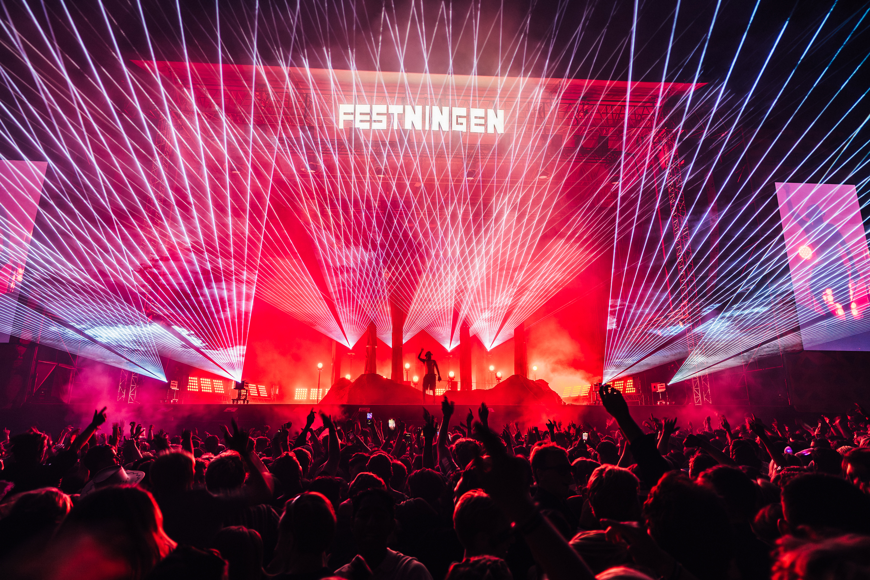 Laser under festningen 2025