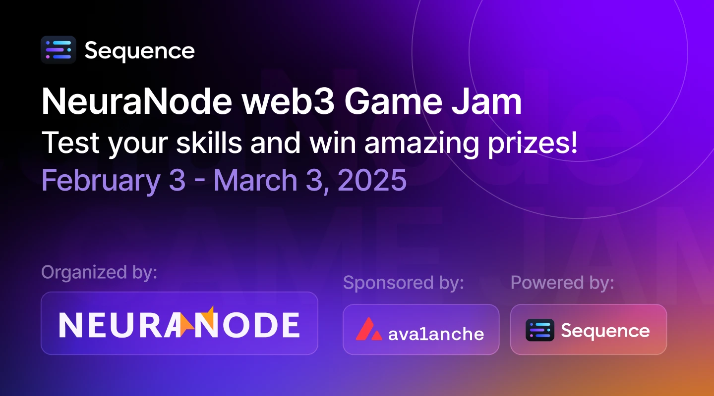 sequence neuranode game jam x avalanche