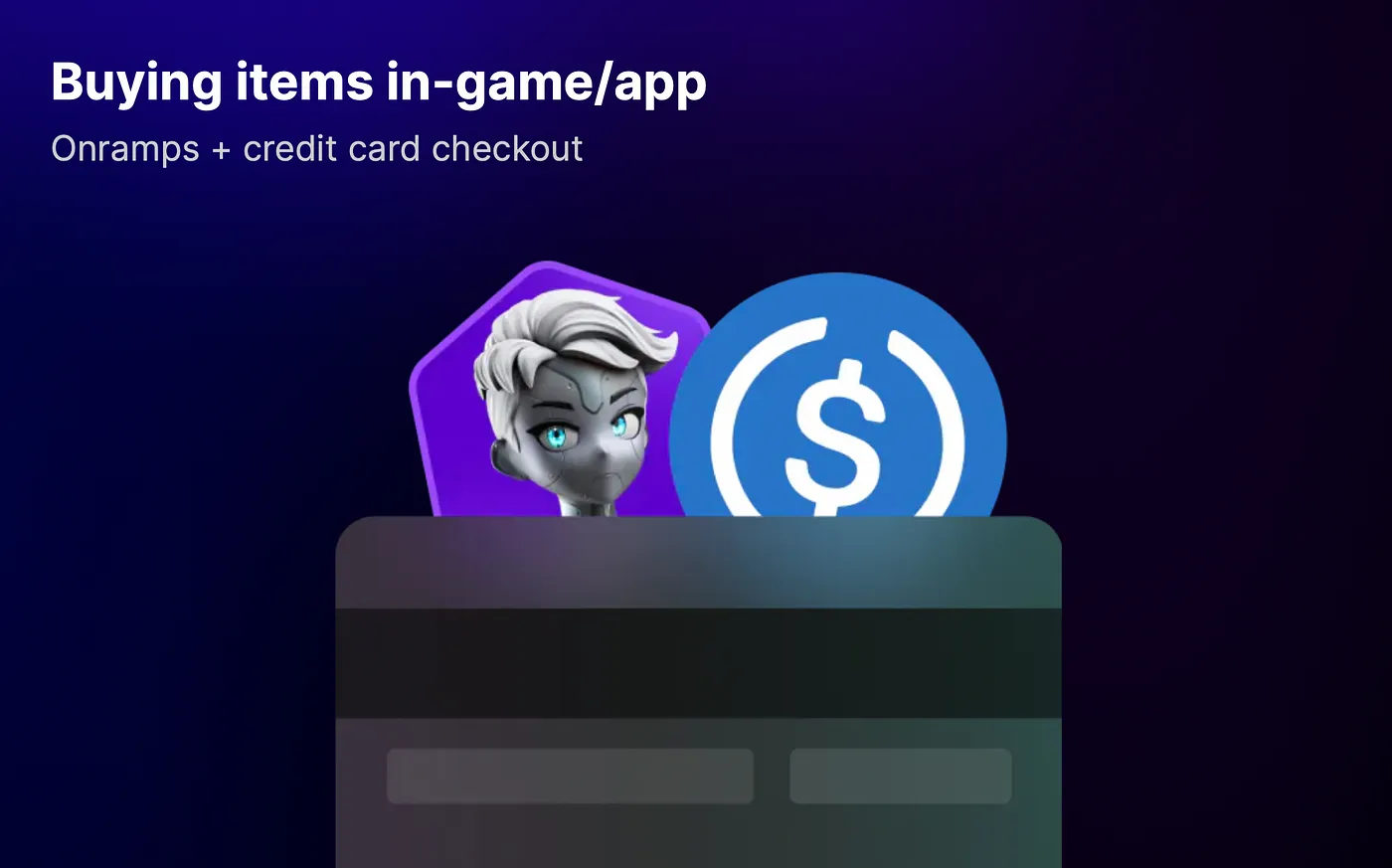Buying items in-game/app