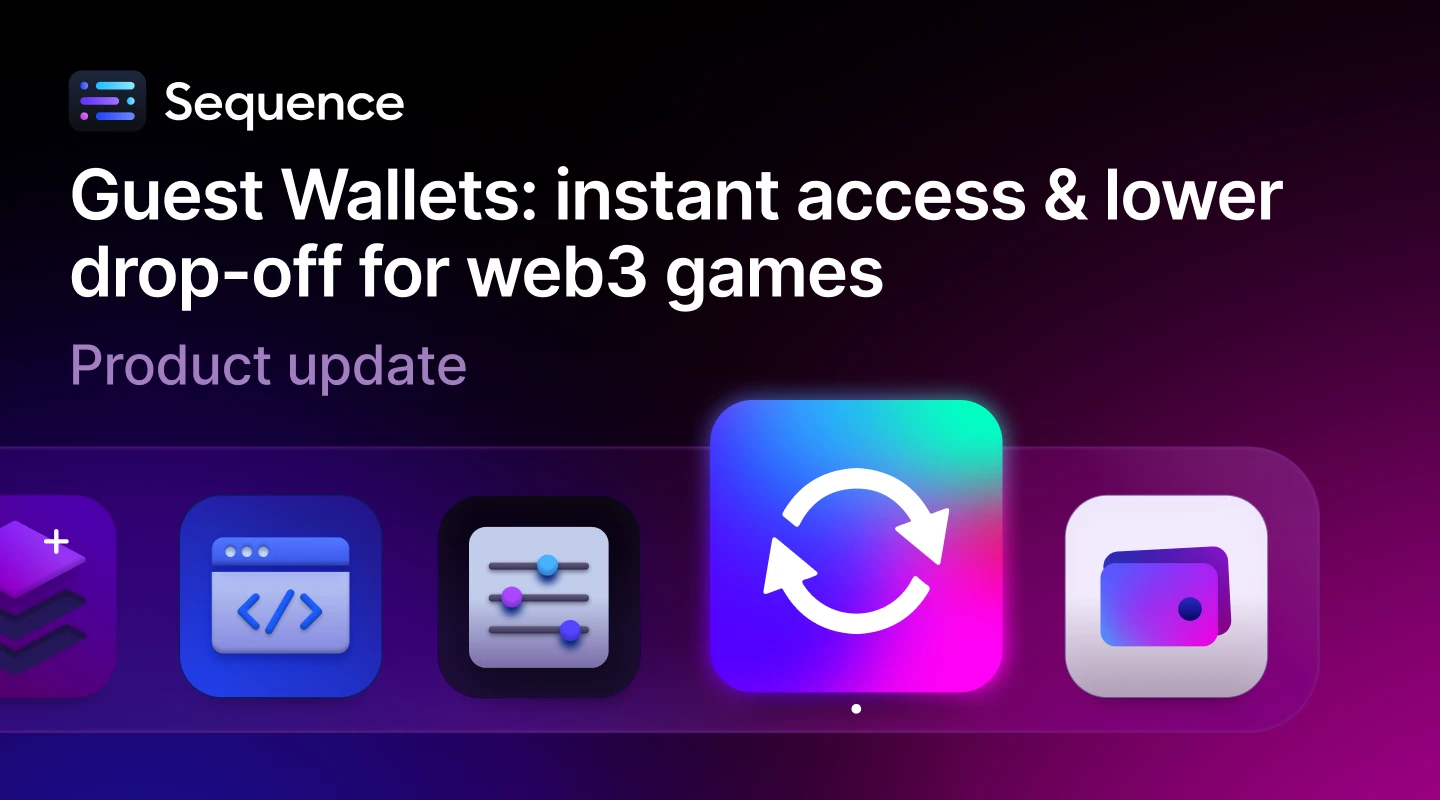 Guest Wallets: instant access & lower drop-off for web3 games