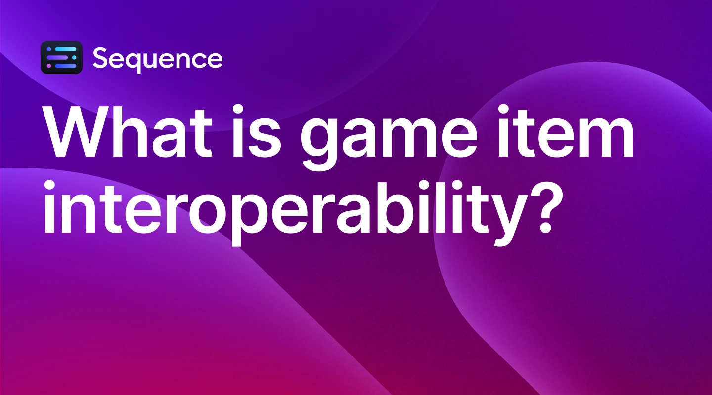 What is game item interoperability? 