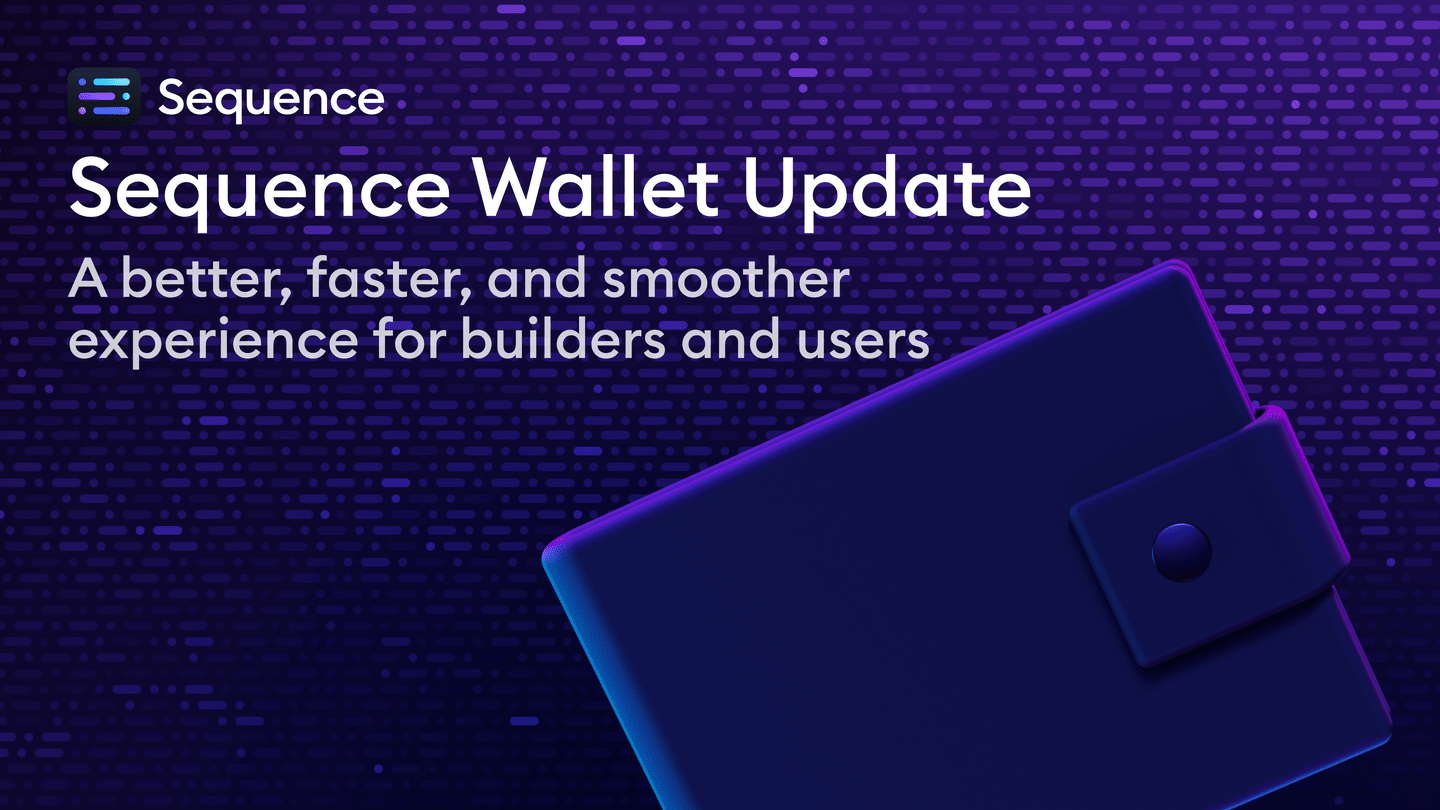 Sequence Wallet update