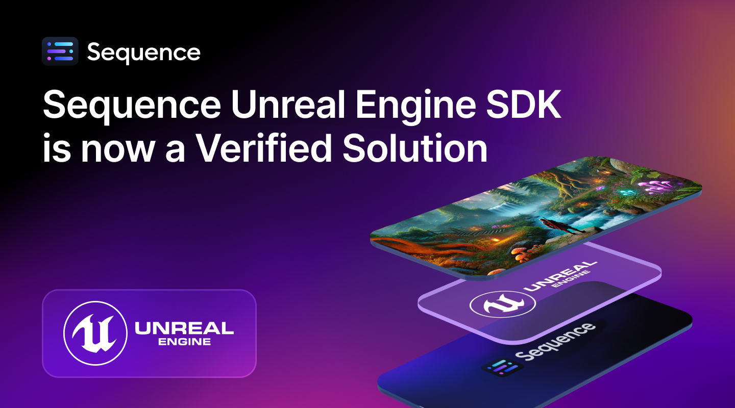 Sequence Embedded Wallet SDK on Unreal Engine Marketplace