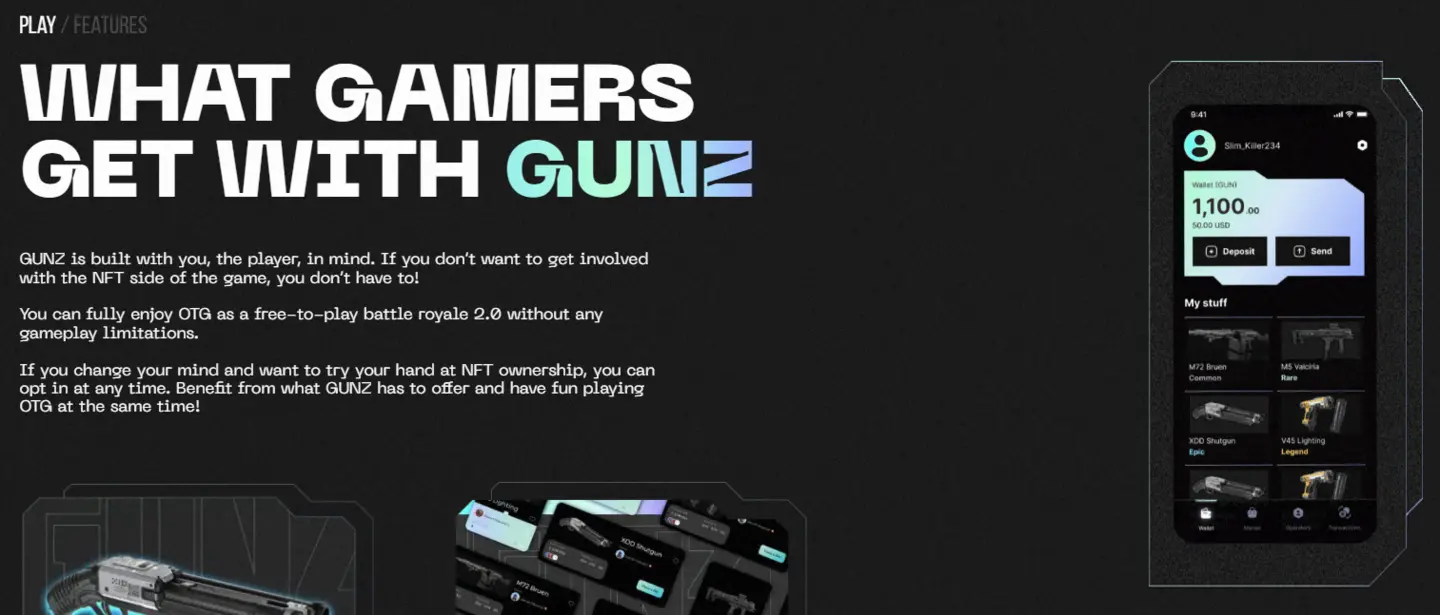 Off The Grid's GUNZ benefits