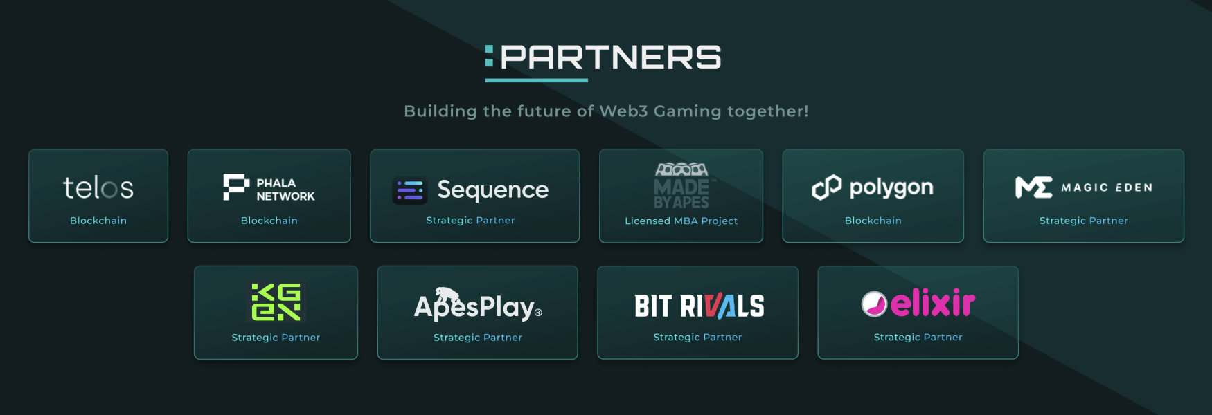 Alternates web3 partners