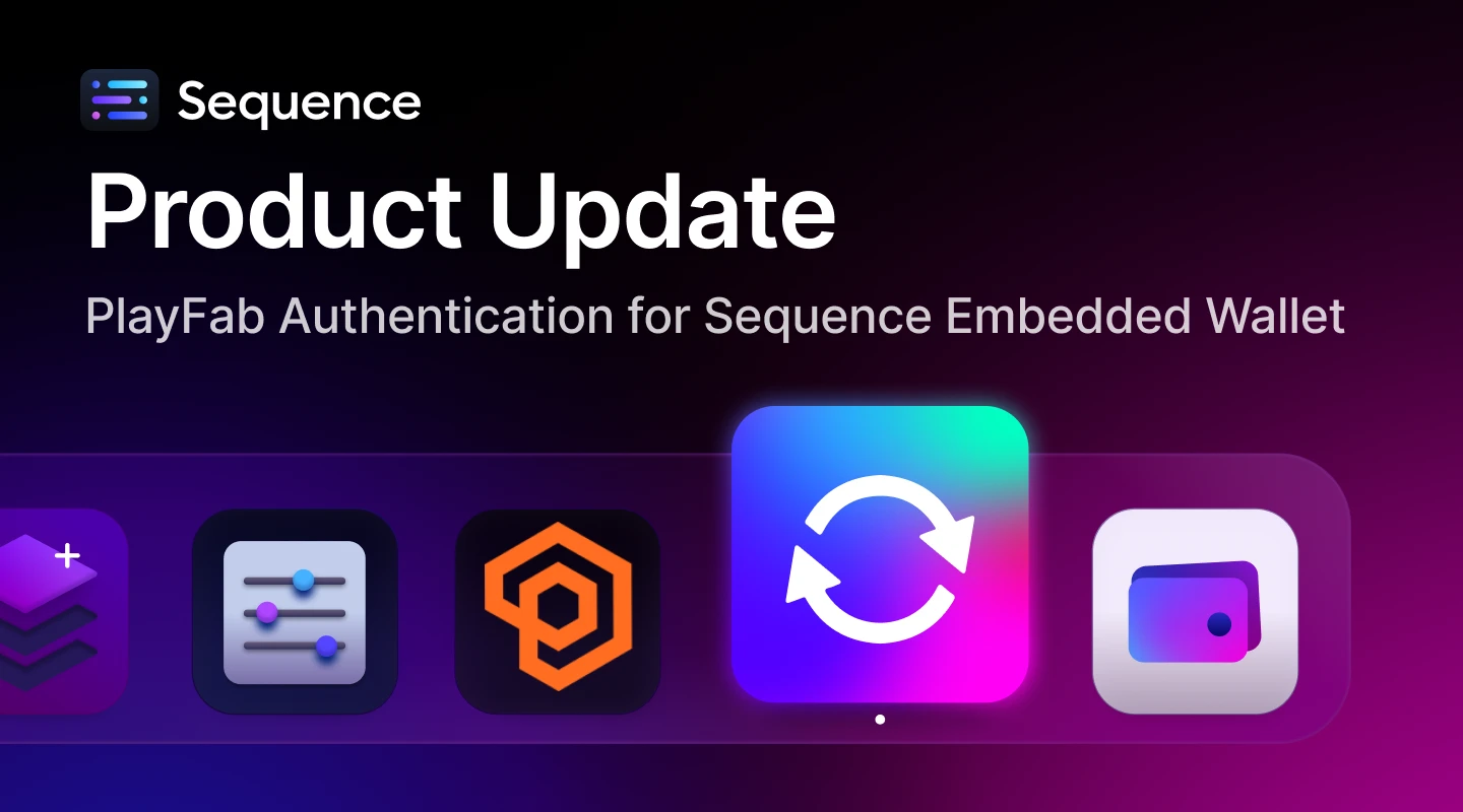 PlayFab Authentication for Sequence Embedded Wallet