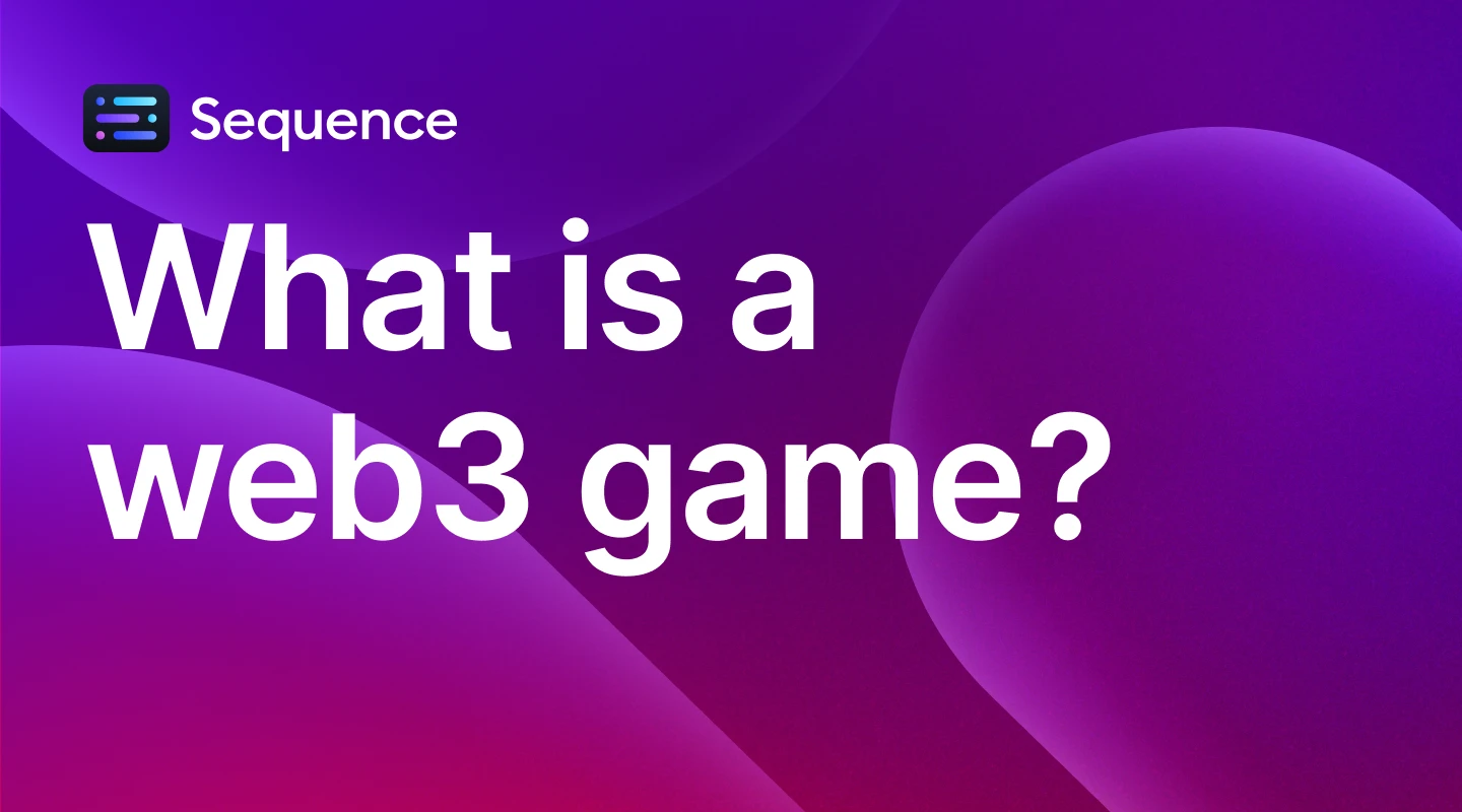 What is a web3 game?