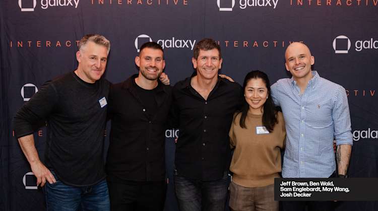 Galaxy Interactive Team Shot. 