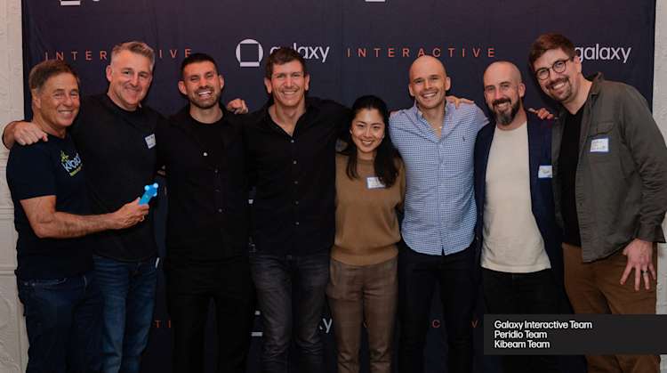 Group shot of Portfolio Companies and Galaxy Interactive team members. 