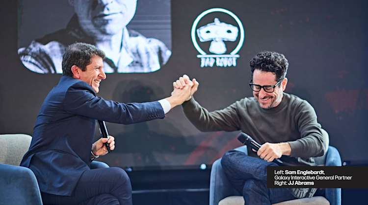 Sam Englebardt left and JJ Abrams Right