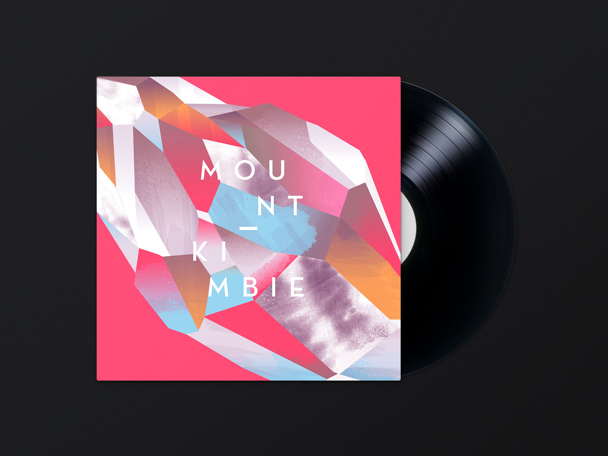 Mount Kimbie inner record sleeve