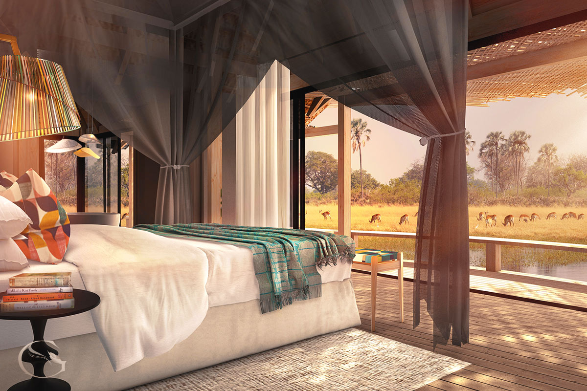 Bedroom at Tawana