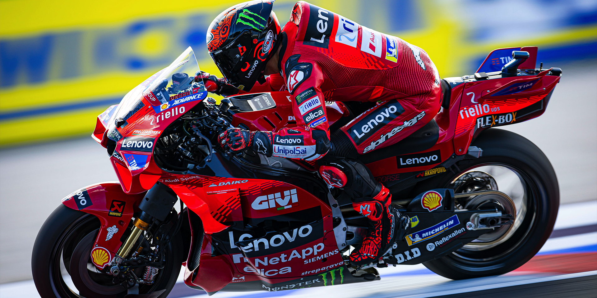 Francesco Bagnaia and the Ducati Lenovo Team at the top in Misano ...