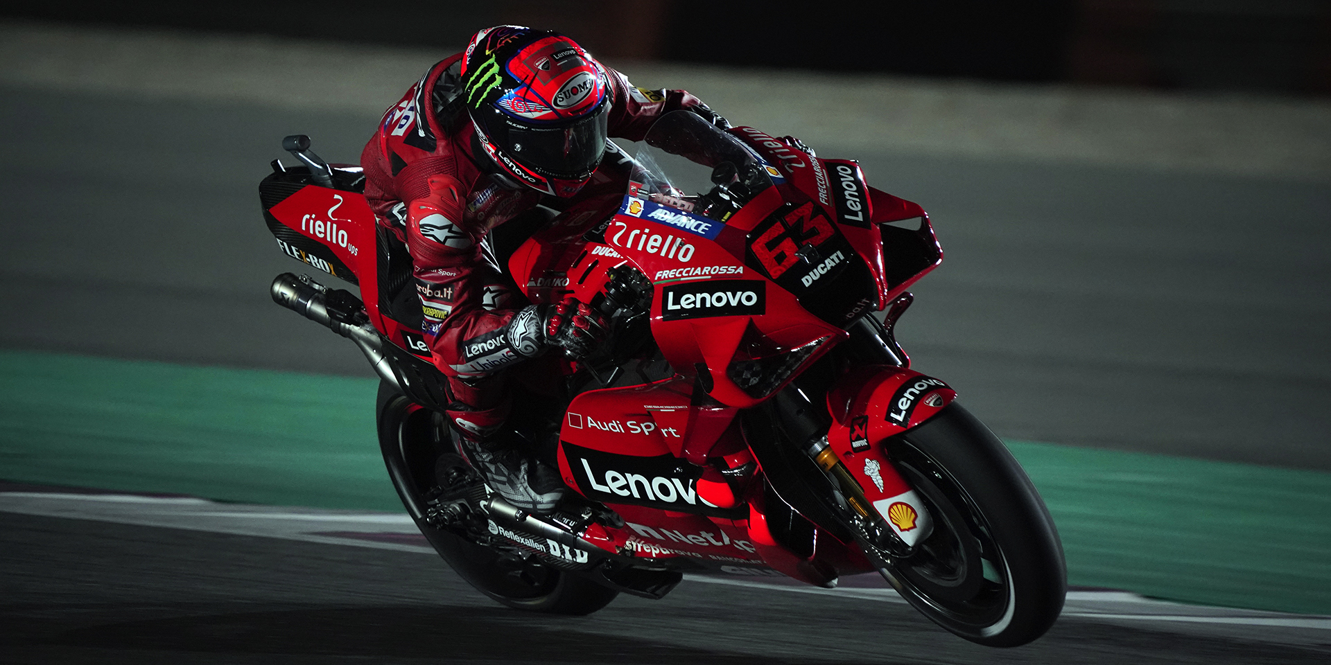 Ducati Lenovo Team riders Francesco Bagnaia and Jack Miller finish ...