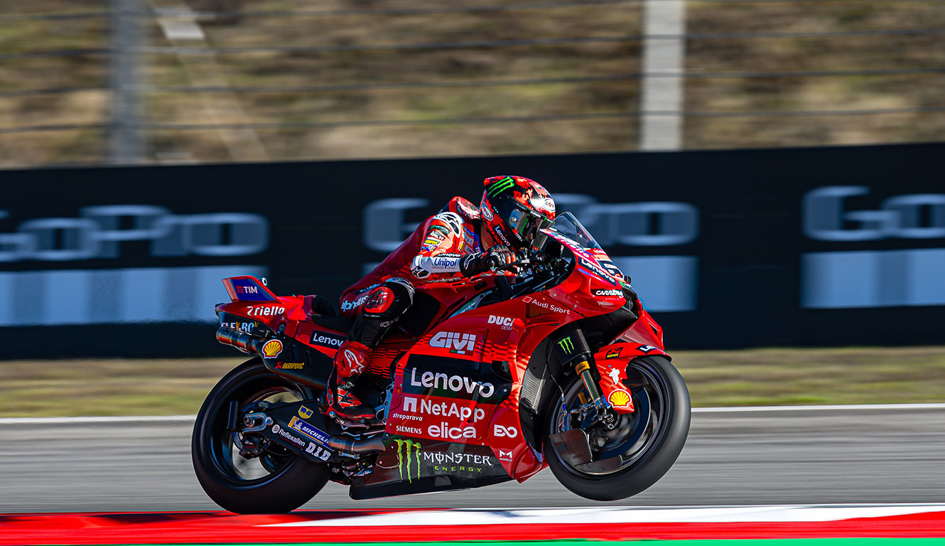 Eighth-place finish for Francesco Bagnaia and the Ducati Lenovo Team in ...