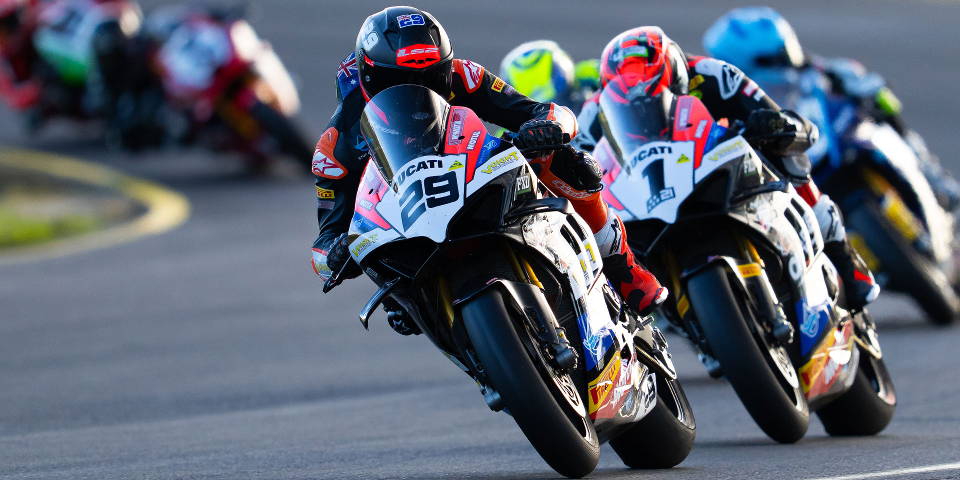 Justin Martin Racing Josh Waters and Harry Voight share race wins for McMartin Racing with K ...