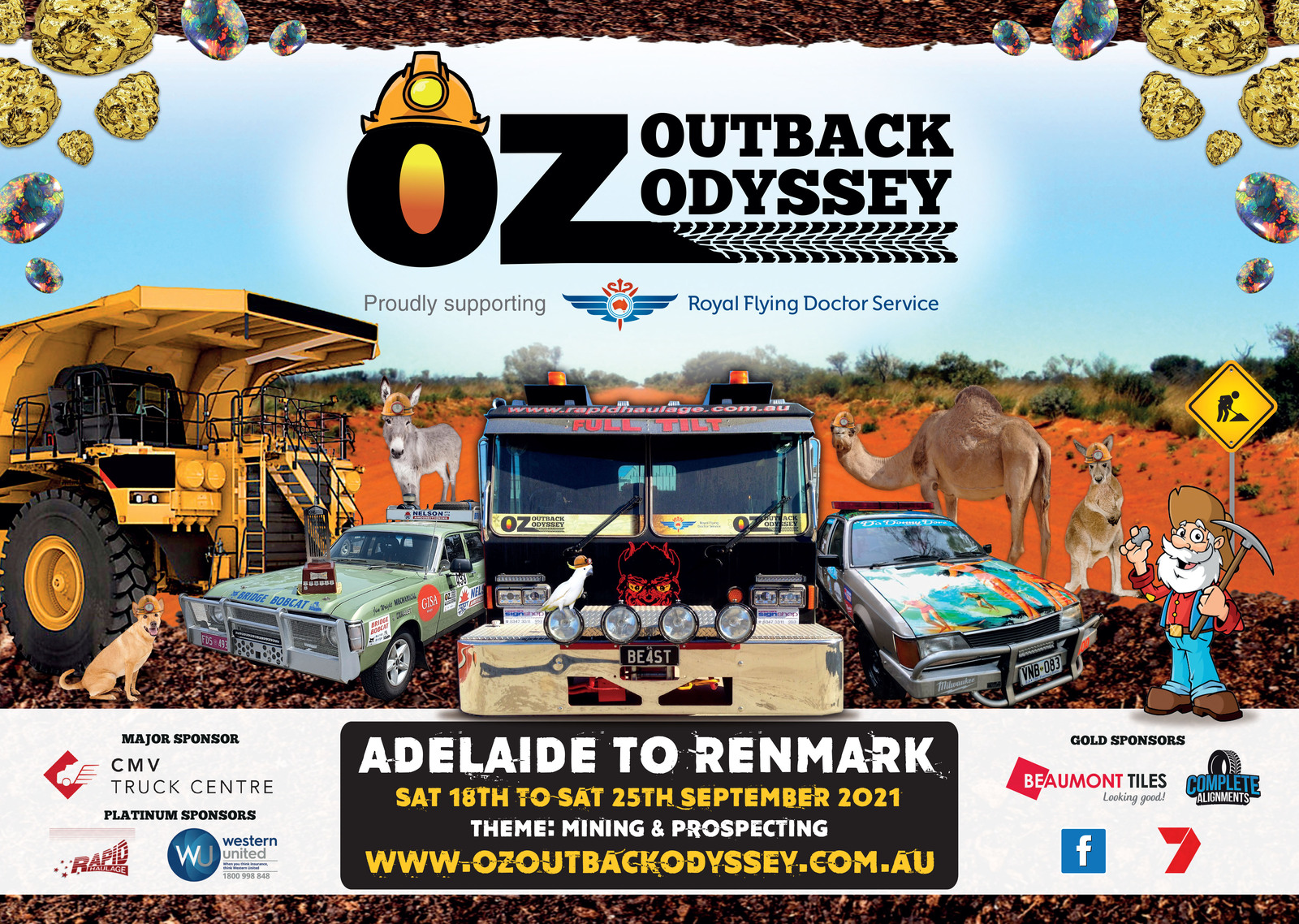 2021 Poster - Adelaide to Renmark