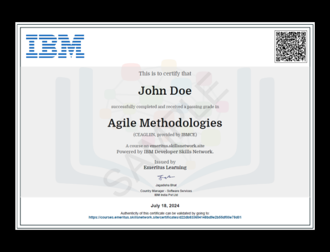 AI Certification for Professionals - IBM Certificate