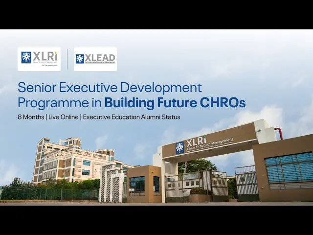 LP - XLRI-CHRO - Participant Experience: XLRI Building Future CHROs - thumbnail