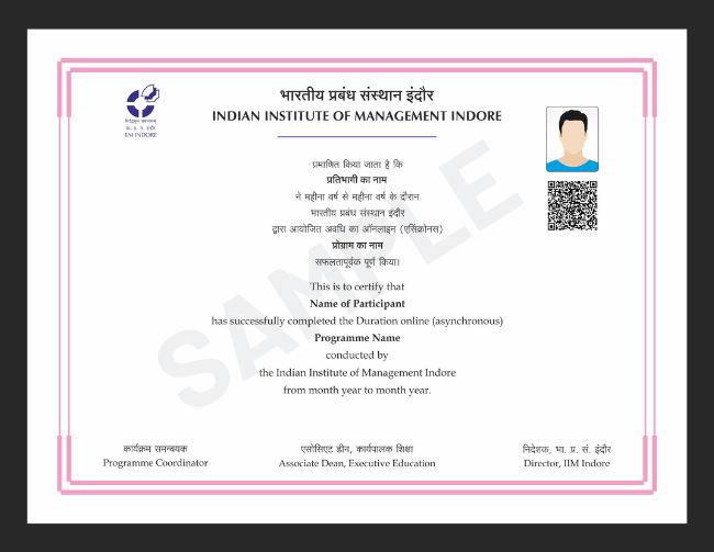 Program Certificate