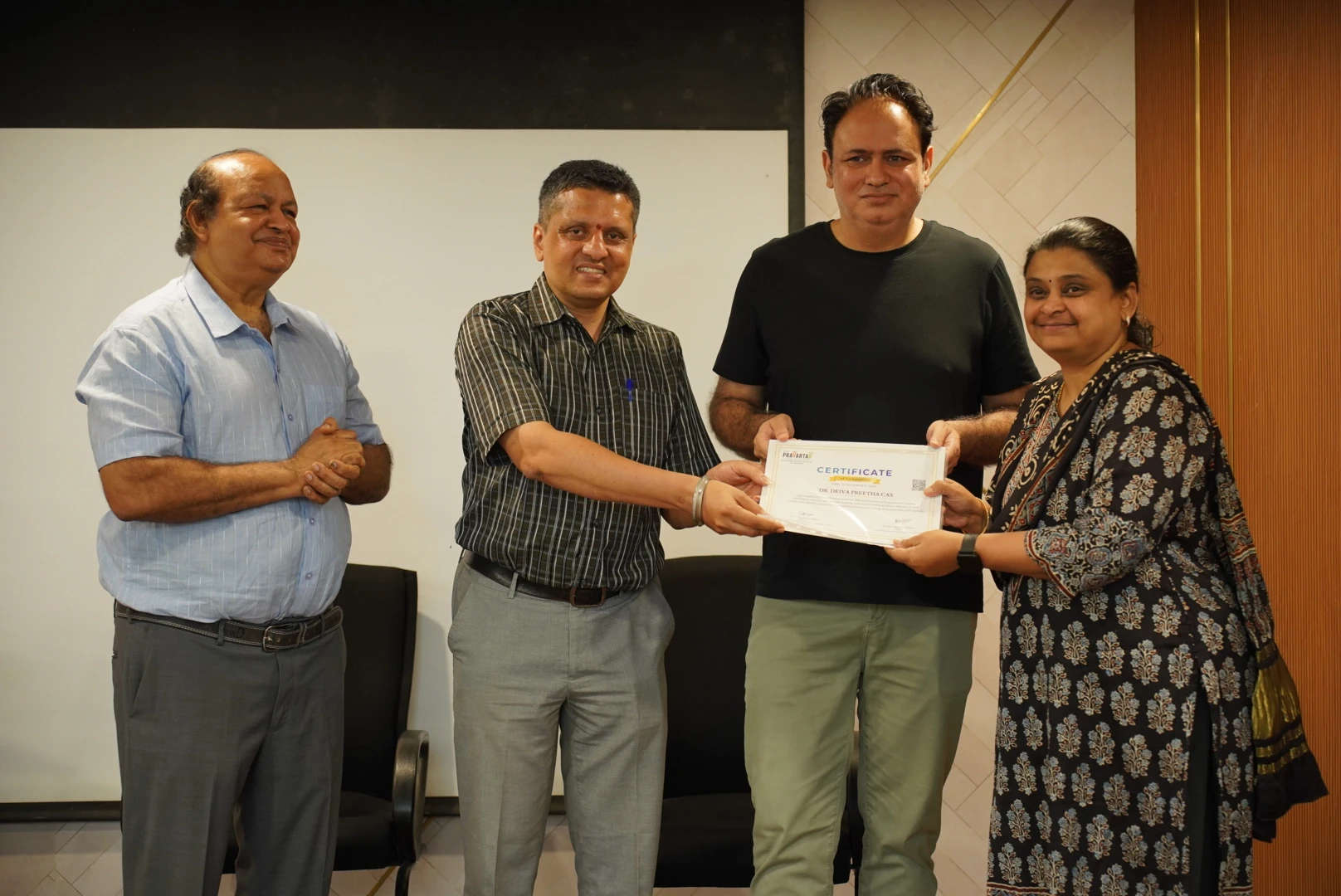 IITM Pravartak - IITM P AI and ML Course Certification - IIT Madras Research Park Visit
