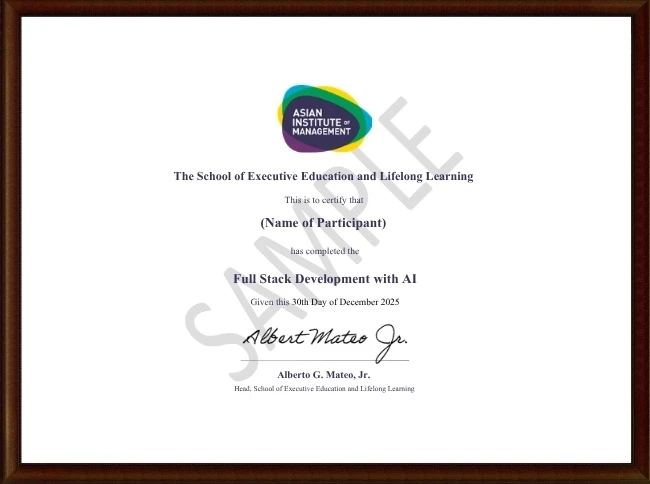 What Certificate Is Awarded on Completion of the Program?
