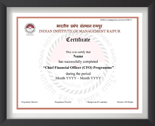 Programme Certificate