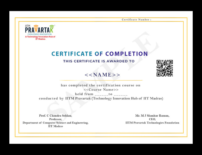 LP - IITM-AAIML - Programme Certifications - IITMP Certificate