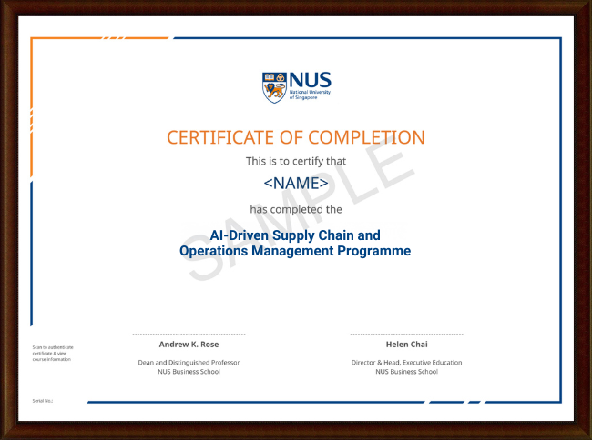 Certification 