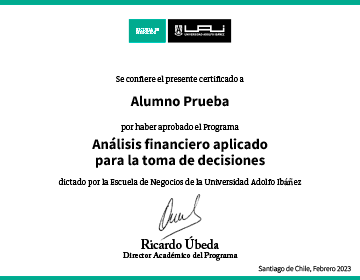 Certificado